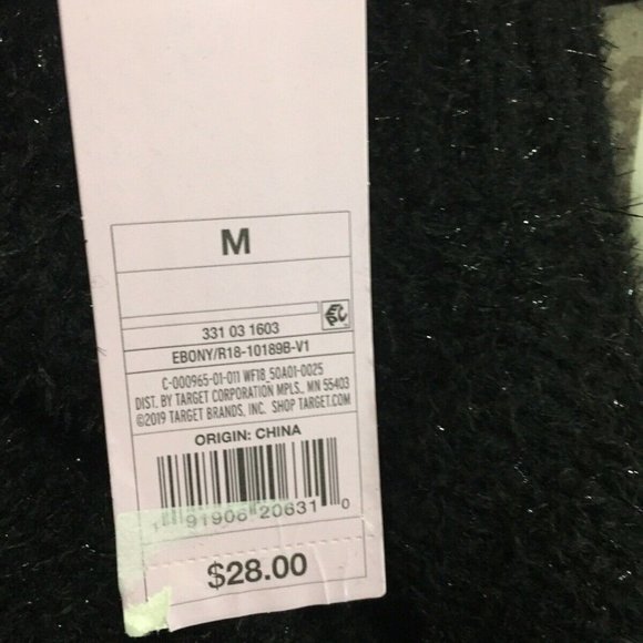 NWT Wild Fable Black Chunky Pullover Sweater - Picture 5 of 5